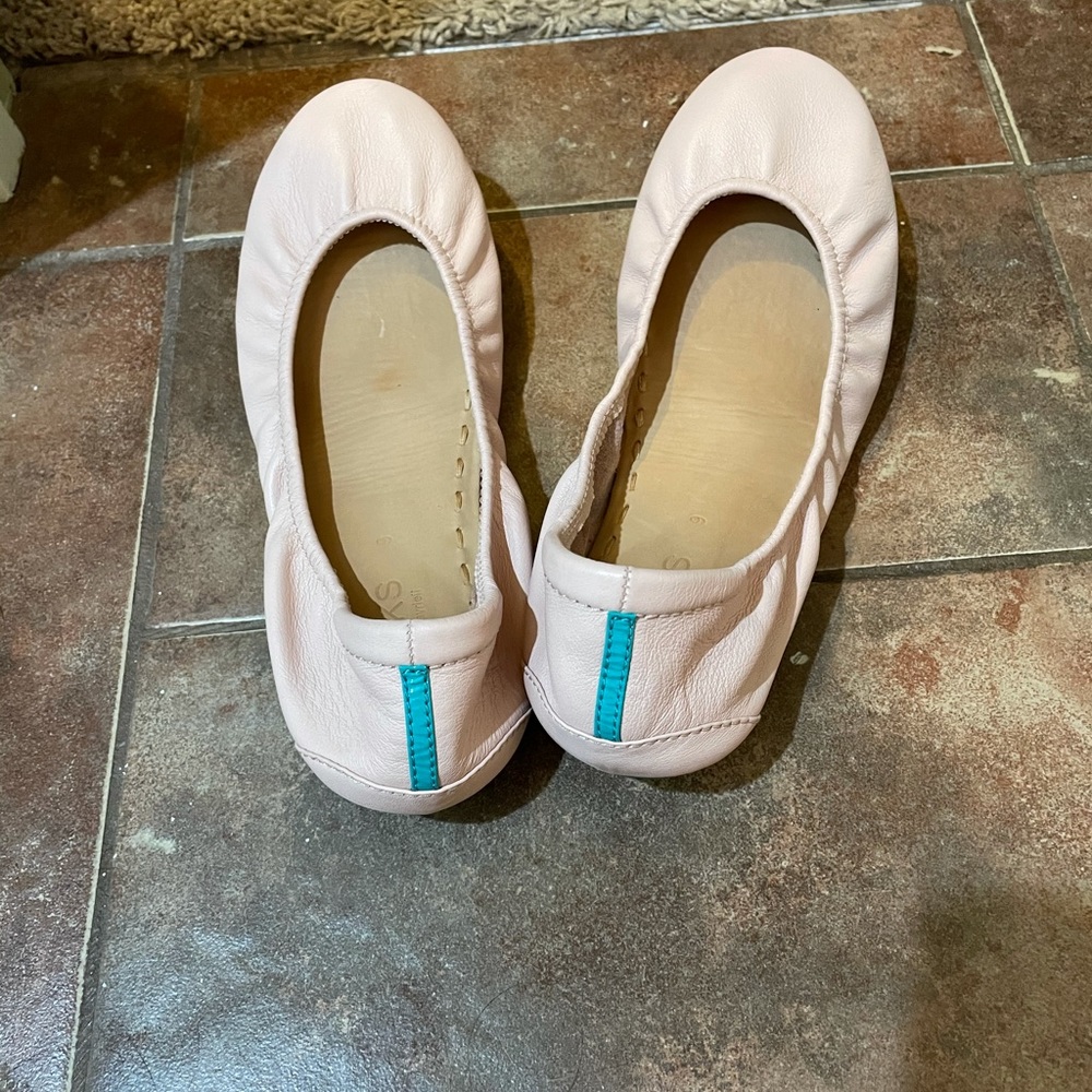 Tieks Pink Ballet Flats - Picture 2 of 4